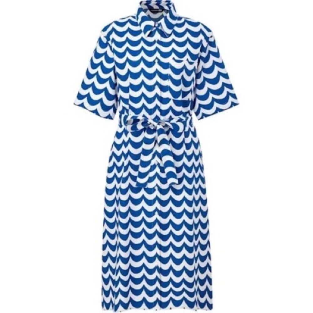 Uniqlo Marimekko Wavy Print Dress - Size XL